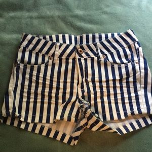 Striped shorts